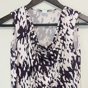 Like new DVF silk knit top